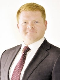Ryan Kittredge looks at the camera