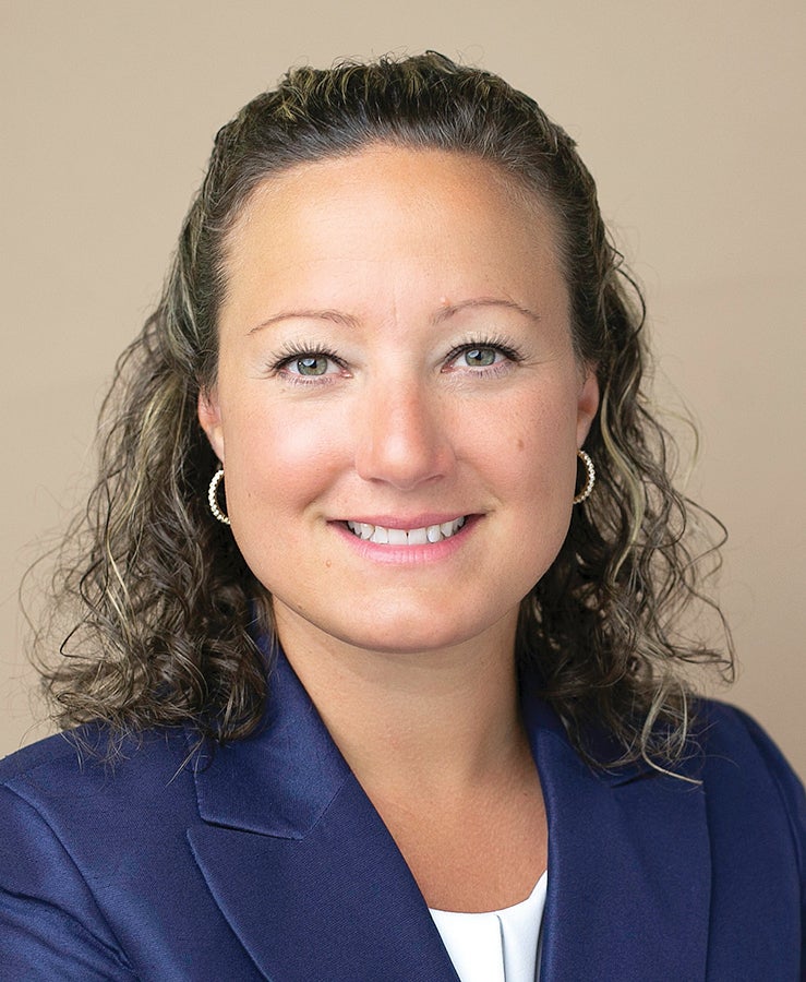 Larissa Thurston smiles at the camera