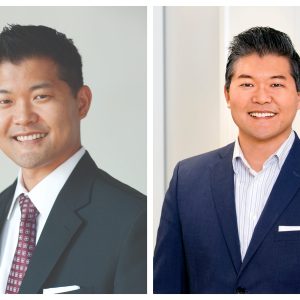 A side-by-side collage of photos of the same man, taken 13 years apart.
