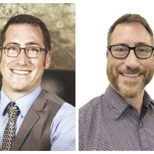 Two photos of the same man, nine years apart