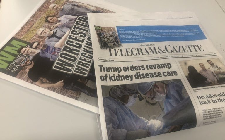 Telegram & Gazette to shift to postal delivery