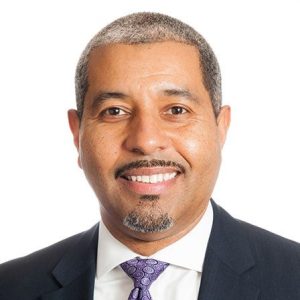 A man in a suit