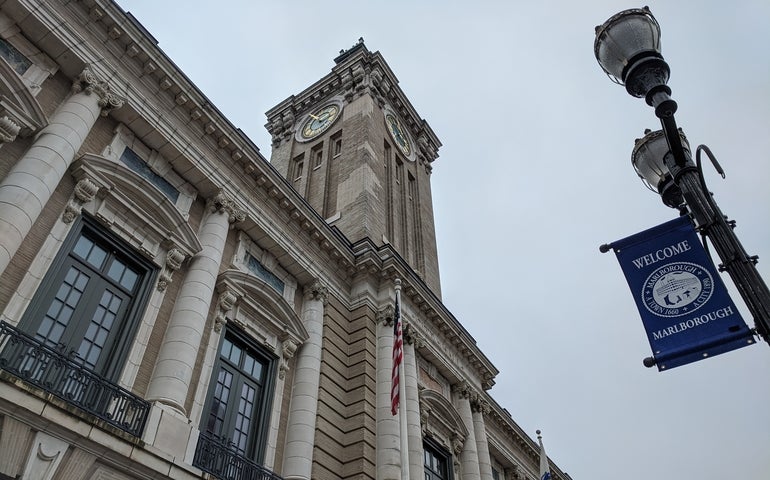 A gothic-looking building