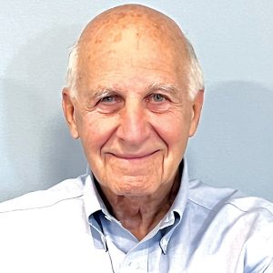 a man smiling