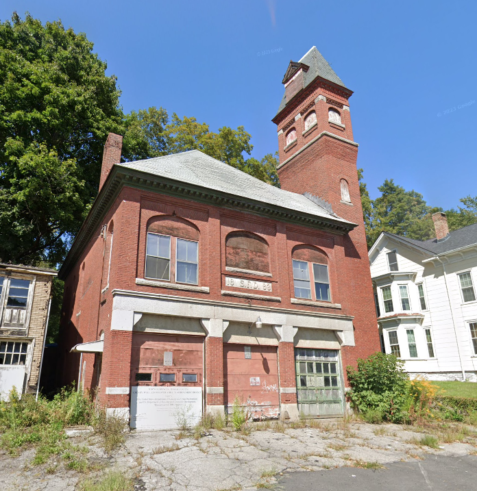 A blighted firehouse
