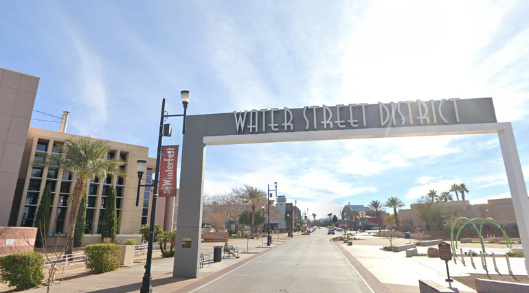 A street in Henderson, Nevada