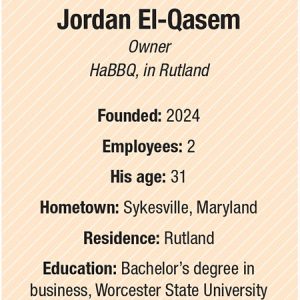 A bio box on Jordan El-Qasem