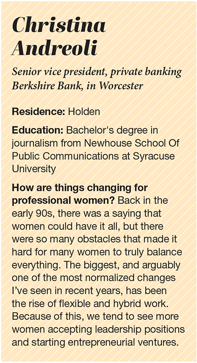 A bio box for Christina Andreoli