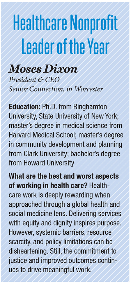 A bio box for Moses Dixon