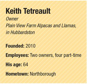 A bio box for Keith Tetreault