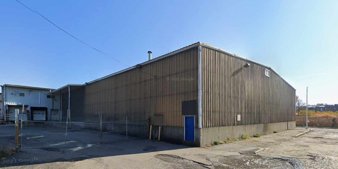 A warehouse building