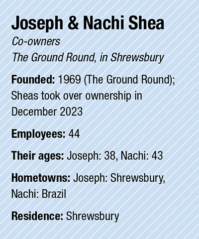 A bio box for Joseph and Nachi Shea